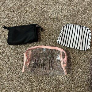NWOT Makeup /Toiletry Bags​